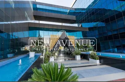 Office Space - 2 Bedrooms - 2 Bathrooms for rent in Bank Center Street - South Teseen St. - The 5th Settlement - New Cairo City - Cairo
