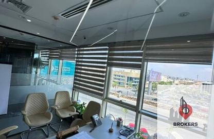 Office Space - Studio - 2 Bathrooms for rent in North Plus Mall - North Teseen St. - The 5th Settlement - New Cairo City - Cairo