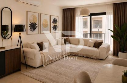 Apartment - 2 Bedrooms - 2 Bathrooms for rent in Moon Residences - Fifth Square - The 5th Settlement - New Cairo City - Cairo