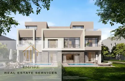 Twin House - 4 Bedrooms - 3 Bathrooms for sale in Saada Compound - New Cairo City - Cairo