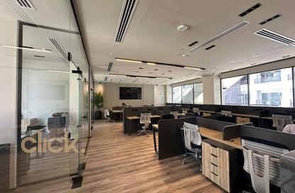 Office Space - Studio - 2 Bathrooms for sale in South Teseen St. - The 5th Settlement - New Cairo City - Cairo