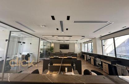 Office Space - Studio - 2 Bathrooms for sale in South Teseen St. - The 5th Settlement - New Cairo City - Cairo