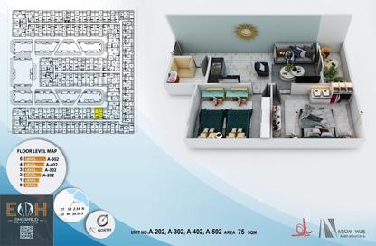 Apartment - 2 Bedrooms - 1 Bathroom for sale in El Hadaba District - Hurghada - Red Sea