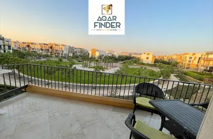 شقة - 3 غرف نوم - 3 حمامات للايجار في ذا كورت ياردز - كمبوندات الشيخ زايد - الشيخ زايد - الجيزة