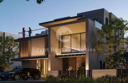 Twin House - 4 Bedrooms - 4 Bathrooms for sale in Palm Hills New Cairo - 5th Settlement Compounds - The 5th Settlement - New Cairo City - Cairo