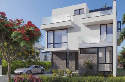 منزل مزدوج - 7 غرف نوم - 5 حمامات للبيع في اليكس ويست - كمبوندات الاسكندرية - الاسكندرية