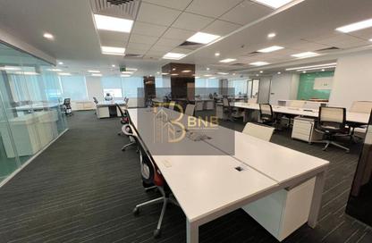 Office Space - Studio - 3 Bathrooms for rent in South Teseen St. - The 5th Settlement - New Cairo City - Cairo