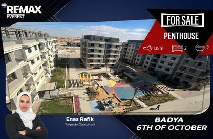 Penthouse - 2 Bedrooms - 2 Bathrooms for sale in Badya Palm Hills - 6 October Compounds - 6 October City - Giza