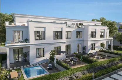 تاون هاوس - 3 غرف نوم - 4 حمامات للبيع في نايا ويست - كمبوندات الشيخ زايد - الشيخ زايد - الجيزة