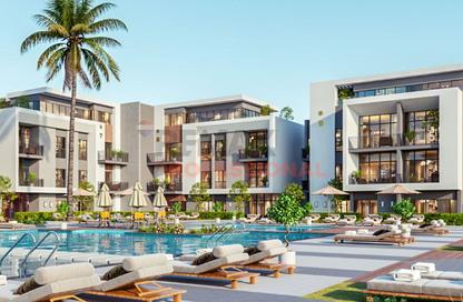 Chalet - 3 Bedrooms - 4 Bathrooms for sale in Hacienda Waters - Qesm Ad Dabaah - North Coast