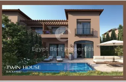 Townhouse - 4 Bedrooms - 4 Bathrooms for sale in Village West - Sheikh Zayed Compounds - Sheikh Zayed City - Giza