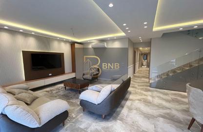 Penthouse - 3 Bedrooms - 4 Bathrooms for rent in Lake View Residence - 5th Settlement Compounds - The 5th Settlement - New Cairo City - Cairo