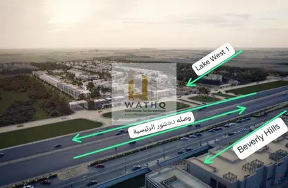 فيلا - 4 غرف نوم - 4 حمامات للبيع في ليك ويست 2 - كمبوندات الشيخ زايد - الشيخ زايد - الجيزة