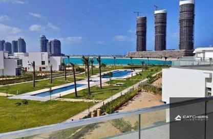 Apartment - 3 Bedrooms - 3 Bathrooms for sale in Mazarine - New Alamein City - Al Alamein - North Coast Apartment - 3 Bedrooms - 3 Bathrooms for sale in Mazarine - New Alamein City - Al Alamein - North Coast