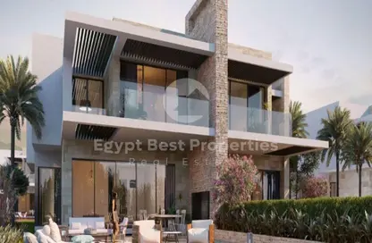 منزل مزدوج - 4 غرف نوم - 5 حمامات للبيع في سيلڤر ساندس - قسم مرسي مطروح - الساحل الشمالي