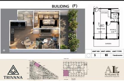 Apartment - 1 Bedroom - 1 Bathroom for sale in Magawish - Hurghada - Red Sea