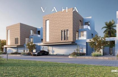 منزل مزدوج - 3 غرف نوم - 3 حمامات للبيع في VAHA من شركة الكرمة للتطوير العقاري - مدينة زايد الجديدة - الشيخ زايد - الجيزة