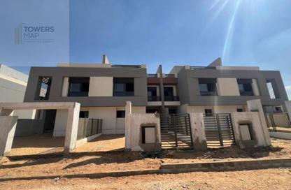Twin House - 3 Bedrooms - 4 Bathrooms for sale in Bleu Vert - New Capital Compounds - New Capital City - Cairo