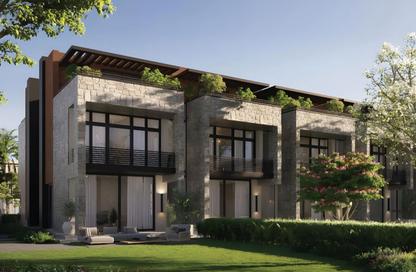 Townhouse - 3 - 3 for sale in Belong Villa Community - Al Wahat Road - 6 October City - Giza
