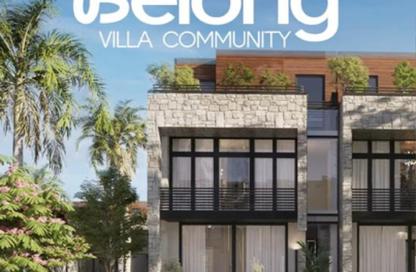 Townhouse - 3 - 3 for sale in Belong Villa Community - Al Wahat Road - 6 October City - Giza