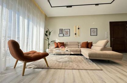 Apartment - 1 Bedroom - 2 Bathrooms for rent in Garden Residence - Hyde Park - New Cairo City - Cairo