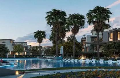 Twin House - 4 Bedrooms - 4 Bathrooms for sale in Lake West 3 - Sheikh Zayed Compounds - Sheikh Zayed City - Giza