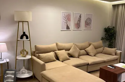 Apartment - 2 Bedrooms - 1 Bathroom for rent in El Rehab Extension - Al Rehab - New Cairo City - Cairo