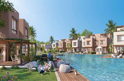 Chalet - 3 Bedrooms - 4 Bathrooms for sale in Hacienda Waters - Qesm Ad Dabaah - North Coast