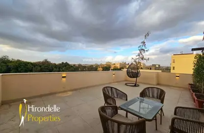 (بنتهاوس  (روف - غرفة نوم - 1 حمام للايجار في سرايات المعادي - حي المعادي - القاهرة