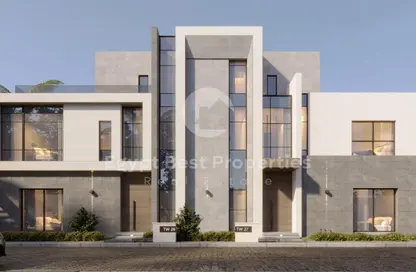 Twin House - 5 Bedrooms - 5 Bathrooms for sale in Saada Compound - New Cairo City - Cairo