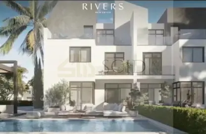 منزل مزدوج - 4 غرف نوم - 4 حمامات للبيع في ريفرز - مدينة زايد الجديدة - الشيخ زايد - الجيزة