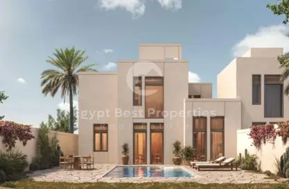 دوبلكس - 3 غرف نوم - 3 حمامات للبيع في مانجروفي ريزيدنس - الجونة - الغردقة - محافظة البحر الاحمر