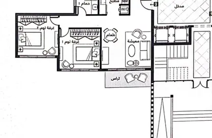 شقة - 2 غرف نوم - 2 حمامات للبيع في مدينتي - القاهرة