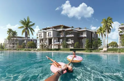 Chalet - 3 Bedrooms - 3 Bathrooms for sale in Direction White - Ras Al Hekma - North Coast