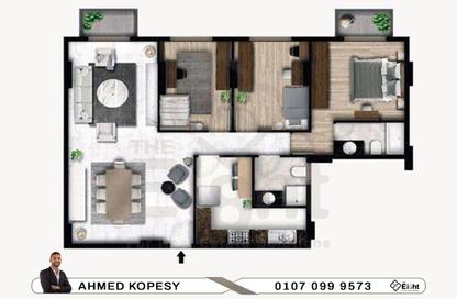 Apartment - 3 Bedrooms - 2 Bathrooms for sale in Sawary - Alexandria Compounds - Alexandria