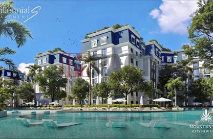 Apartment - 2 Bedrooms - 2 Bathrooms for sale in Mountain View iCity - 5th Settlement Compounds - The 5th Settlement - New Cairo City - Cairo