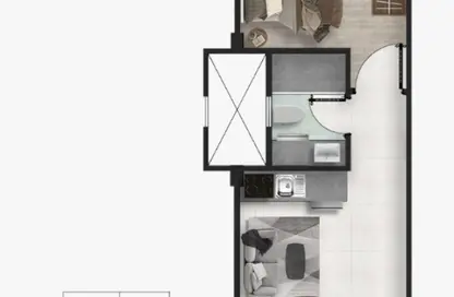 شقة - غرفة نوم - 1 حمام للبيع في ريزورت مجاويش - منتجعات الغردقة - الغردقة - محافظة البحر الاحمر