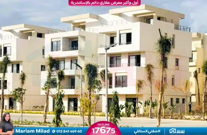 شقة - 3 غرف نوم - 3 حمامات للبيع في بالم هيلز - كمبوندات الاسكندرية - الاسكندرية