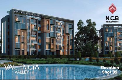Apartment - 3 Bedrooms - 3 Bathrooms for sale in Valencia Valley - Al Andalus District - New Cairo City - Cairo