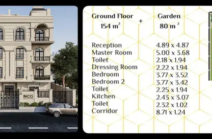 شقة - 3 غرف نوم - 2 حمامات للبيع في بيت الوطن - التجمع الخامس - مدينة القاهرة الجديدة - القاهرة
