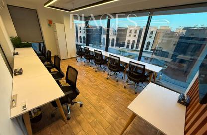 Office Space - Studio - 7+ Bathrooms for rent in Cairo Business Park - 5th Settlement Compounds - The 5th Settlement - New Cairo City - Cairo