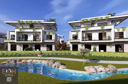 Apartment - 2 Bedrooms - 1 Bathroom for sale in Sunrise Garden Beach Resort - Hurghada Resorts - Hurghada - Red Sea