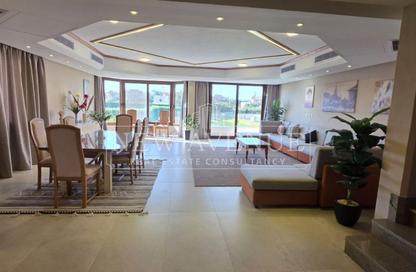 Twin House - 4 Bedrooms - 5 Bathrooms for rent in Top View - Ext North Inves Area - New Cairo City - Cairo