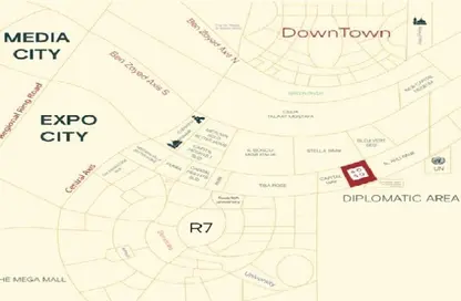 شقة - 2 غرف نوم - 2 حمامات للبيع في جولدن يارد - كمبوندات العاصمة الإدارية الجديدة - العاصمة الإدارية الجديدة - القاهرة