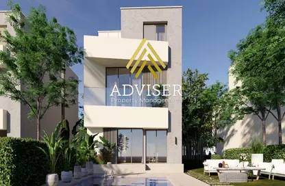 Duplex - 3 Bedrooms - 3 Bathrooms for sale in The brooks - El Katameya Compounds - El Katameya - New Cairo City - Cairo