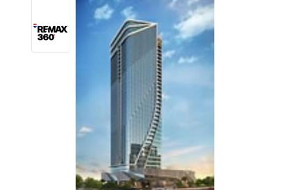 Office Space - Studio - 1 for sale in 6ixty iconic tower - Financial District - New Capital City - Cairo