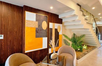 Townhouse - 3 Bedrooms - 3 Bathrooms for rent in Garden Residence - Hyde Park - New Cairo City - Cairo
