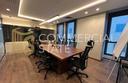 Office Space - Studio - 2 Bathrooms for rent in South Teseen St. - The 5th Settlement - New Cairo City - Cairo
