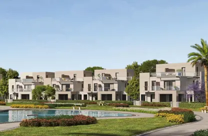 Apartment - 3 Bedrooms - 3 Bathrooms for sale in Garden Residence - New Cairo City - Cairo