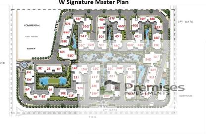 Apartment - 2 Bedrooms - 2 Bathrooms for sale in W Signature By Waterway - South Investors Area - New Cairo City - Cairo
